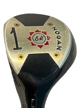 Ben Hogan Producer Model Persimmon Driver Speed-Slot Deep Face Style LH 43”Steel